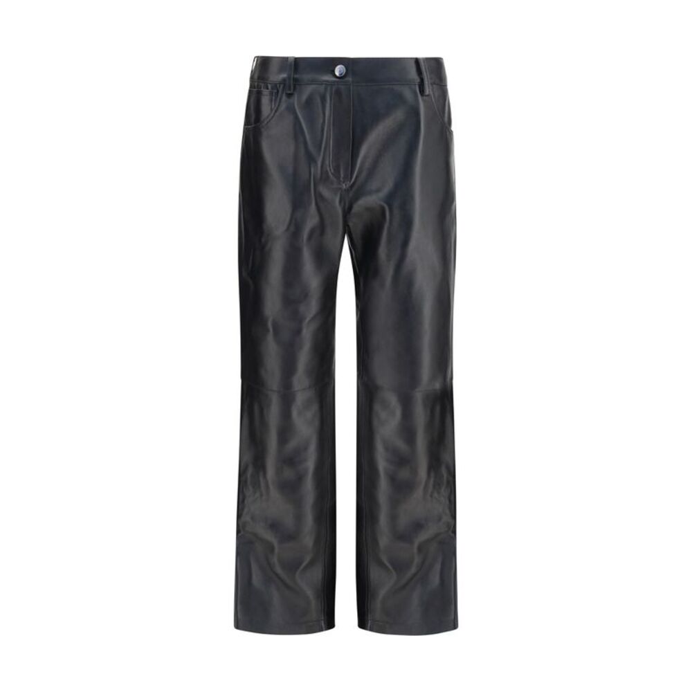 Magda Butrym Women Straight-Leg Leather Pants